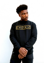 Load image into Gallery viewer, Choixiz Crewneck Noir & Gold