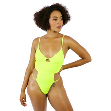 Load image into Gallery viewer, Neon One Piece Swimsuit
