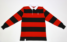 Load image into Gallery viewer, Choixiz Icon Piquet Polo Rugby  - Red &amp; Noir
