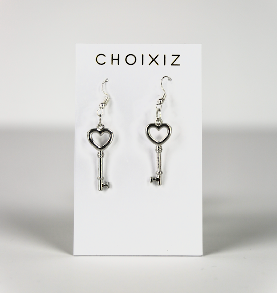 Choixiz Key to the Heart earrings